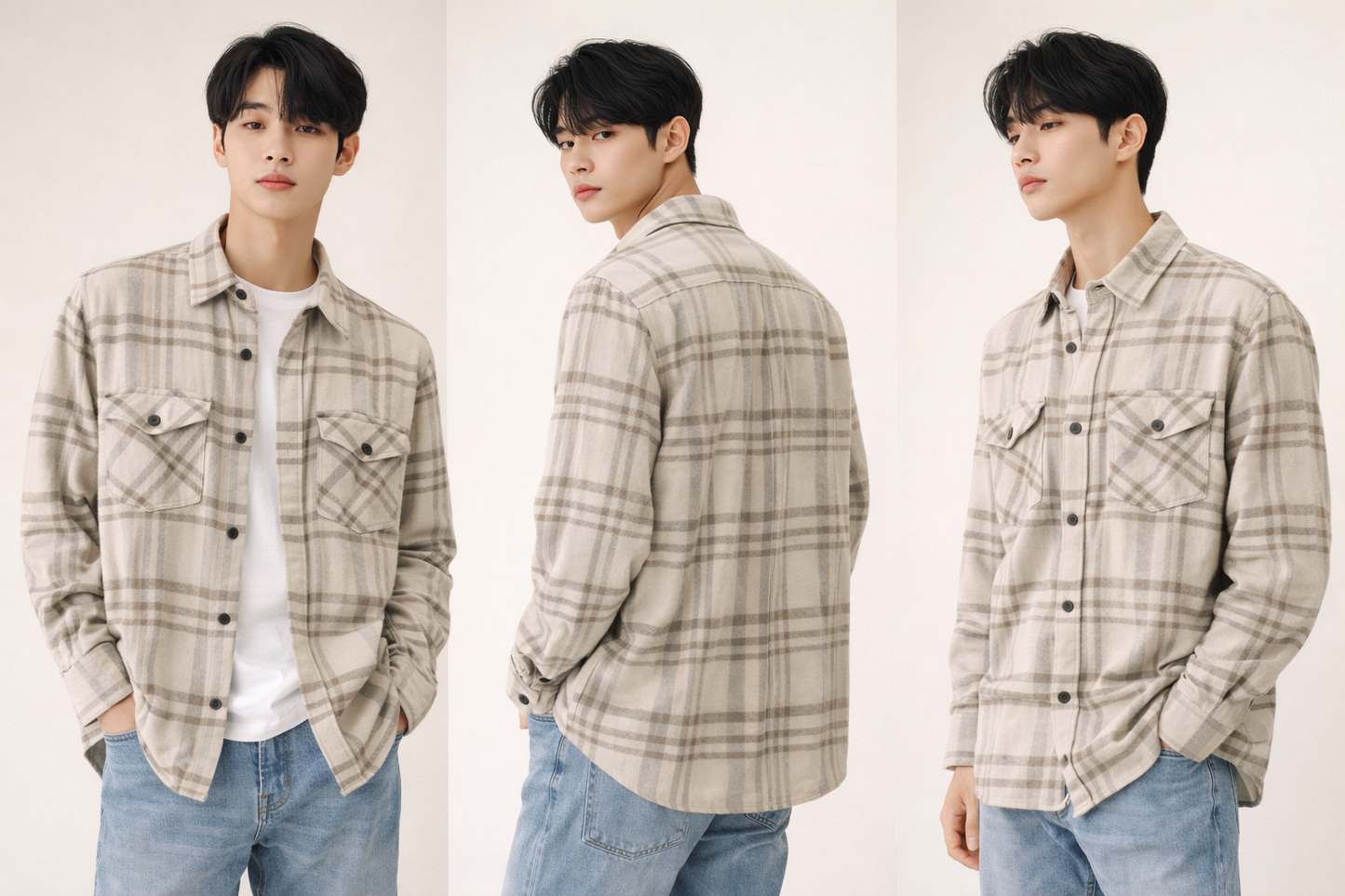 Classic Checkered Flannel Shirt