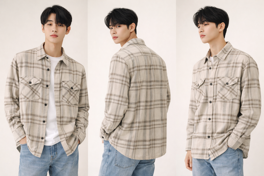 Classic Checkered Flannel Shirt