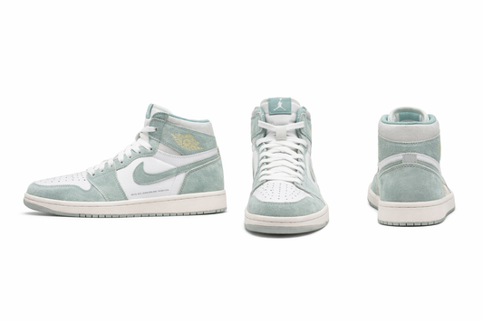 Air Jordan 1 Mint White High-Top Street Sneaker