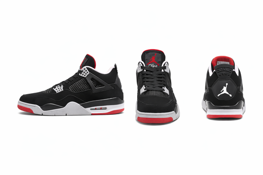 Jordan 4 Black Red Court Pro Sneaker  Product Description: