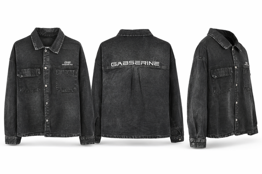 Washed Black Denim Shirt – Gabserine